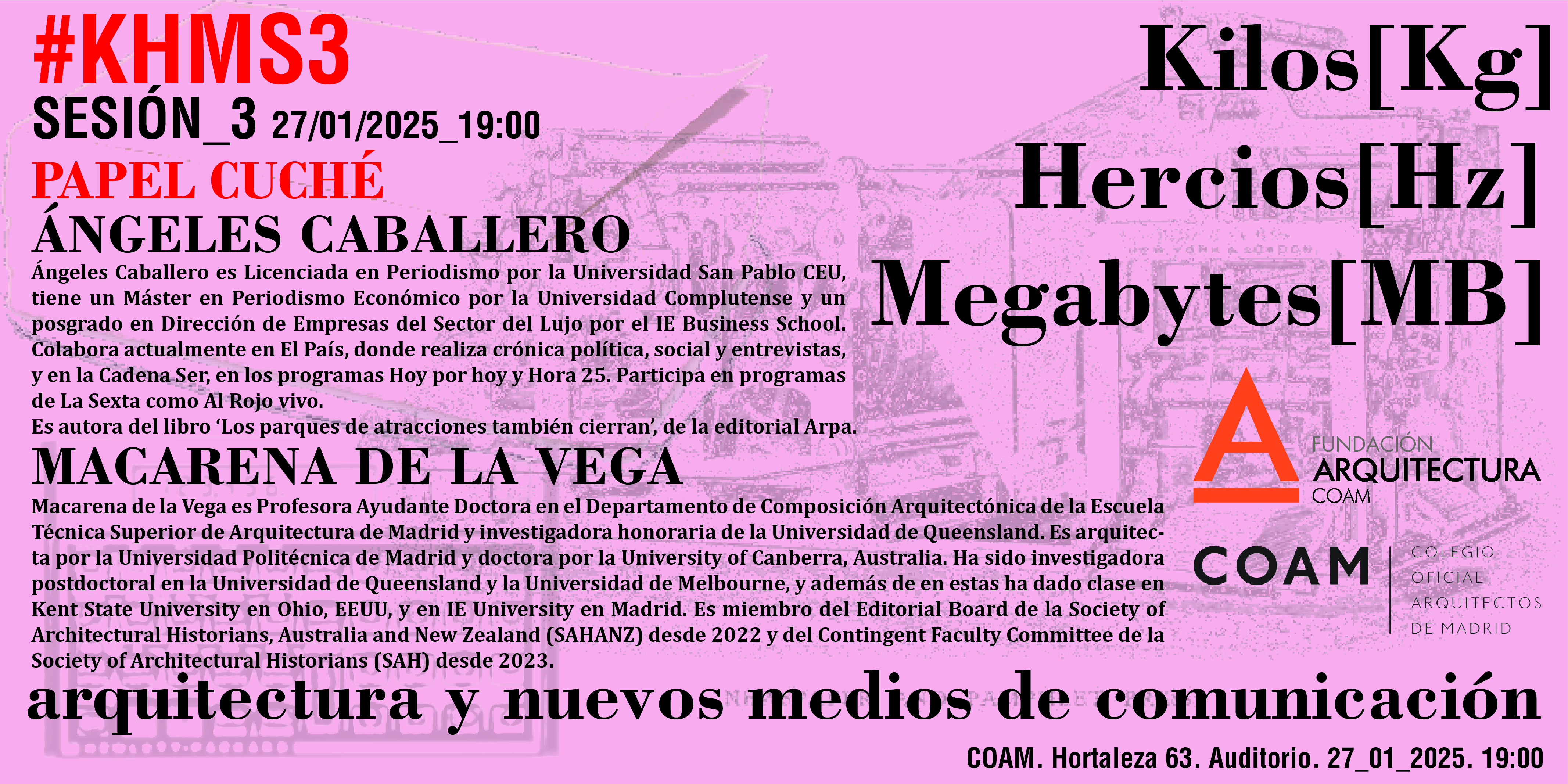 Papel Cuché. Ciclo: Kilos, Hercios & Megabytes III